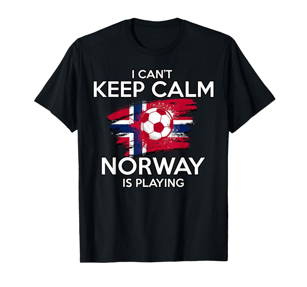 Norway Football Fan Soccer Game Player T-Shirt - Custom Art Print Unisex - T-Shirt, Sweatshirt, Hoodie