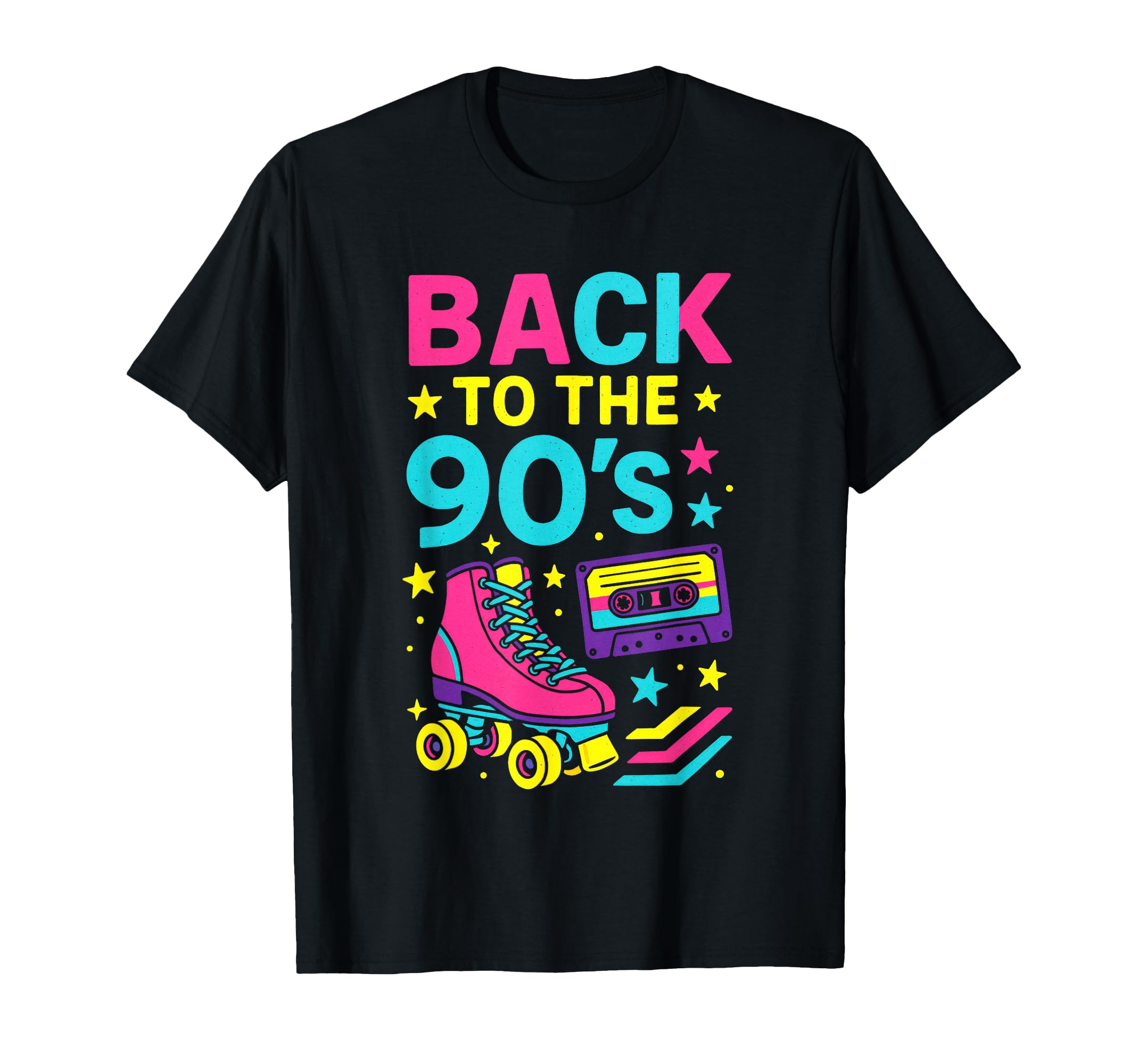 Back To 90S Rollerskate Nostalgia T-Shirt - Streetwear Style Men Women - T-Shirt, Sweatshirt, Hoodie