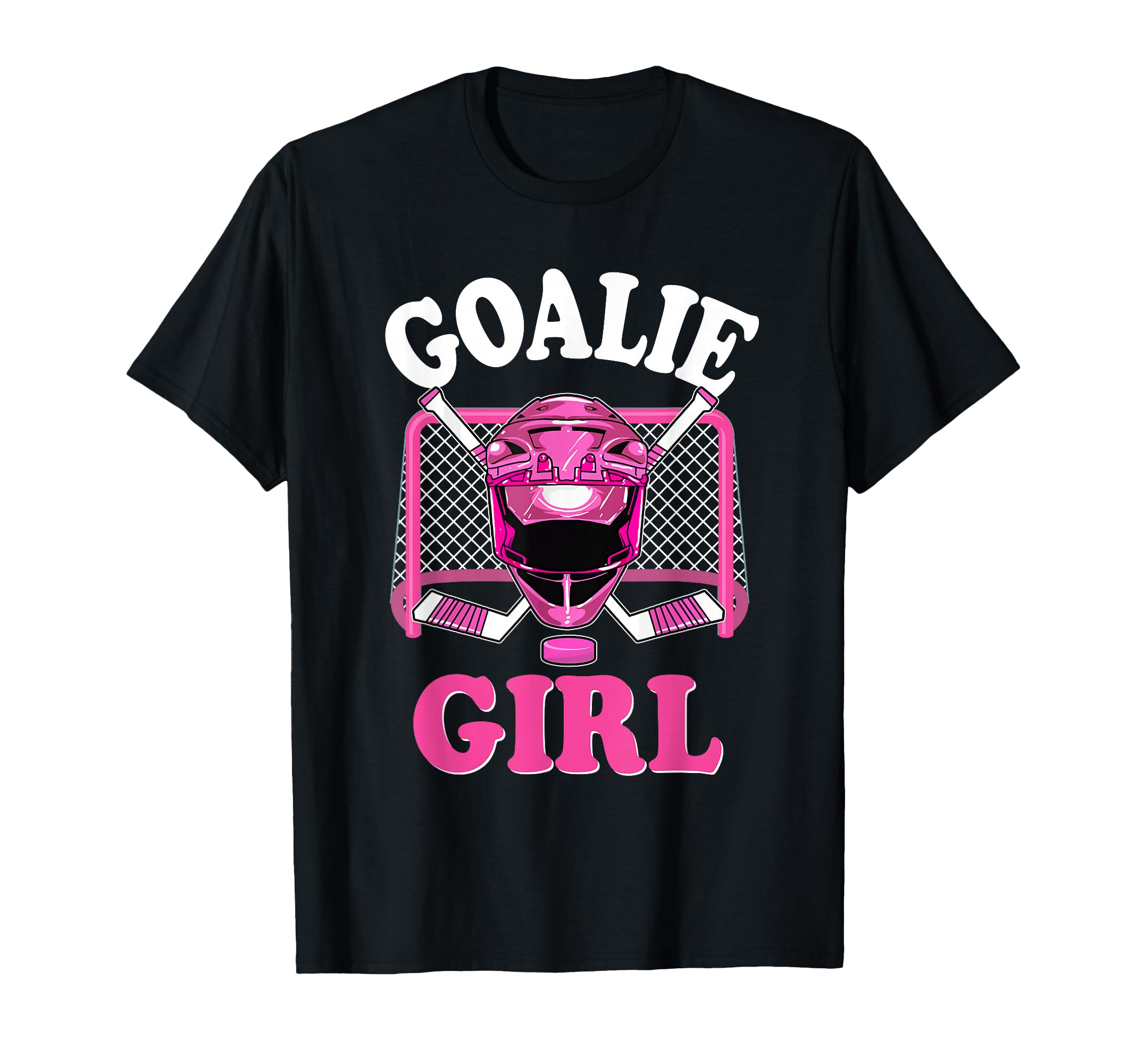 Ice Hockey Goalie Goalkeeper Hockey T-Shirt - Unique Graphic Men Women - T-Shirt, Sweatshirt, Hoodie