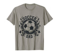 Soccer Dad Family Matching Dad Fathers Day T-Shirt - Unique Graphic Unisex - T-Shirt, Sweatshirt, Hoodie