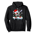 Funny Santa Soccer Dabbing Hoodie - Streetwear Style for Adults - T-Shirt, Sweatshirt, Hoodie