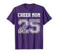 Senior Cheer Mom 2025 Groovy Cheer Mom T-Shirt - Aesthetic Graphic Unisex - T-Shirt, Sweatshirt, Hoodie