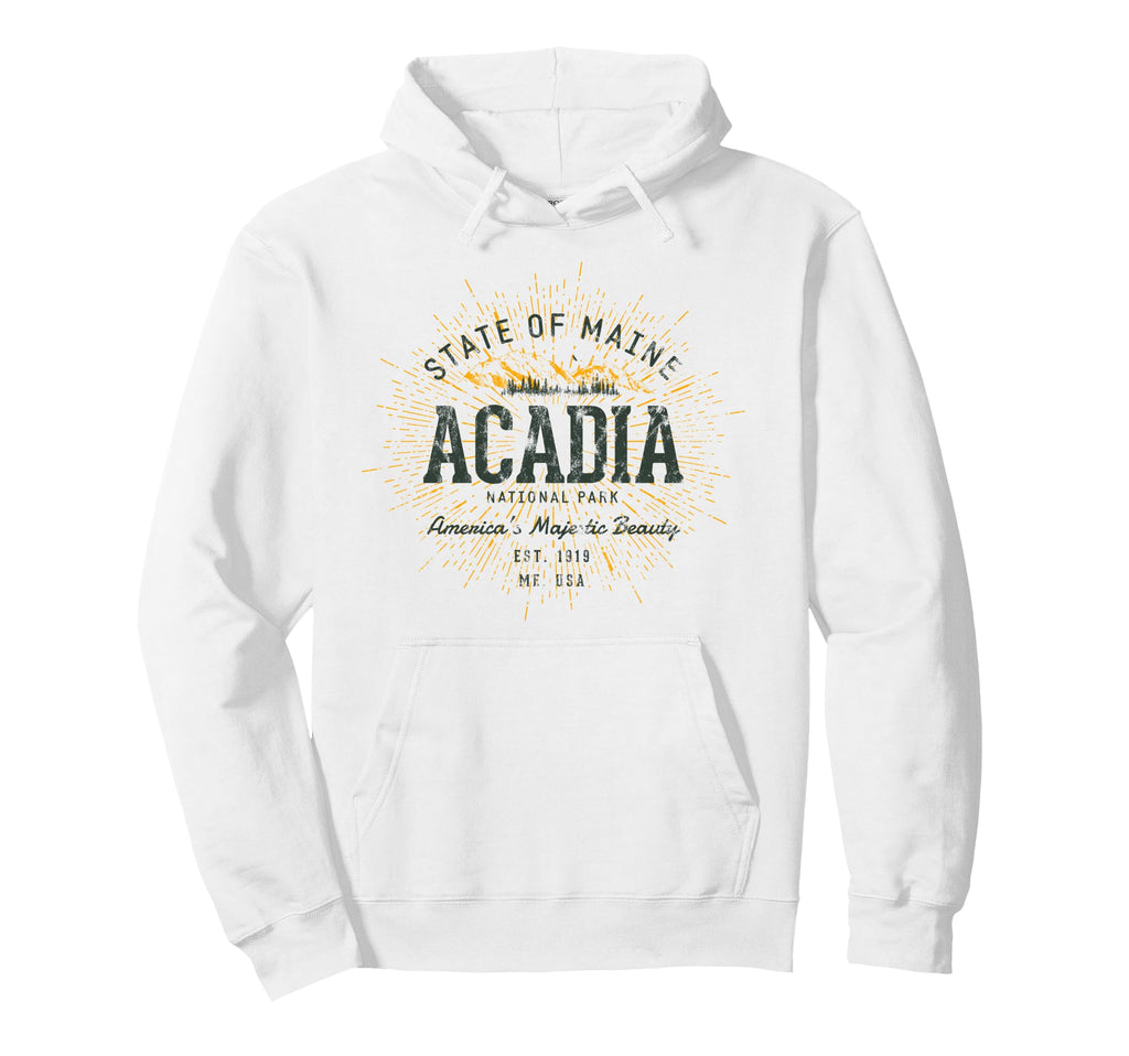 Acadia National Park Hoodie - Casual Everyday Wear Men Women - T-Shirt, Sweatshirt, Hoodie