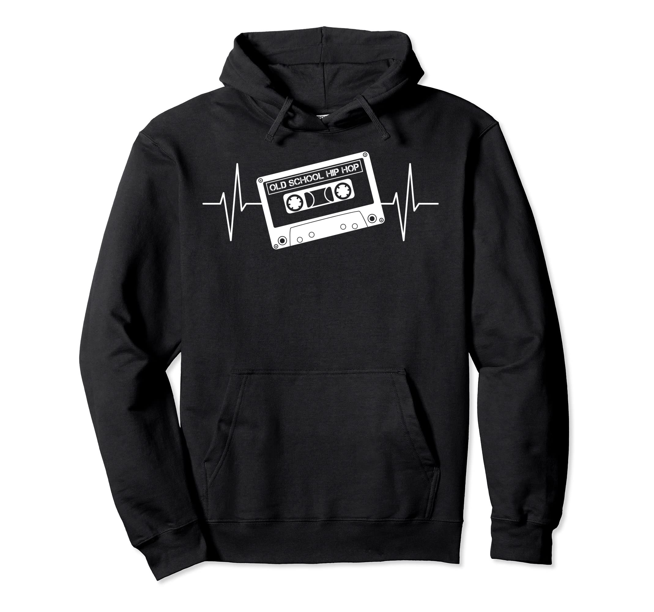 Old School Hip Hop Rap 80S 90S Cassette Hoodie - Novelty Apparel Unisex - T-Shirt, Sweatshirt, Hoodie