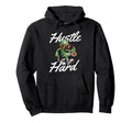 Hustle Hard 80S 90S Old School Hip Hop Hoodie - Aesthetic Graphic Men Women - T-Shirt, Sweatshirt, Hoodie