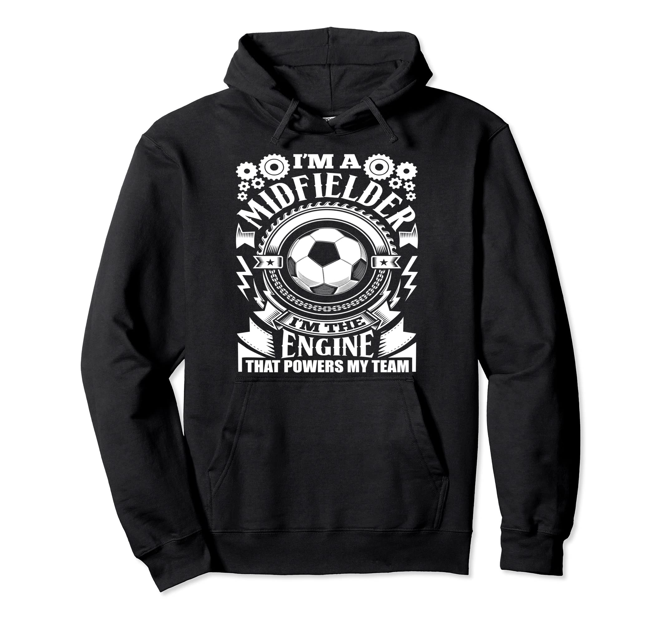 Im Midfielder Soccer Hoodie - Aesthetic Graphic for Adults - T-Shirt, Sweatshirt, Hoodie