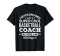 Funny Basketball Coach Gift T-Shirt - Trendy Graphic for Adults - T-Shirt, Sweatshirt, Hoodie
