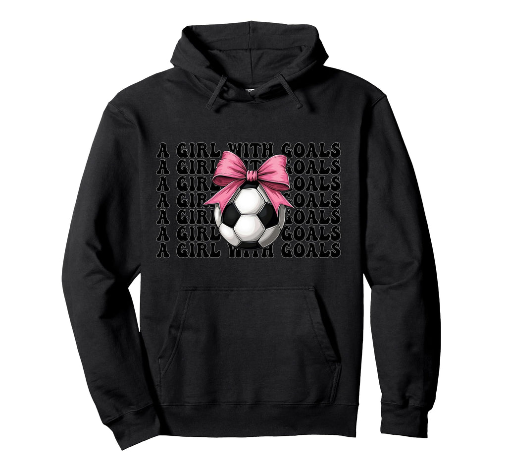Soccer Soccer Mom Mothers Day Goals Hoodie - Custom Art Print for Adults - T-Shirt, Sweatshirt, Hoodie