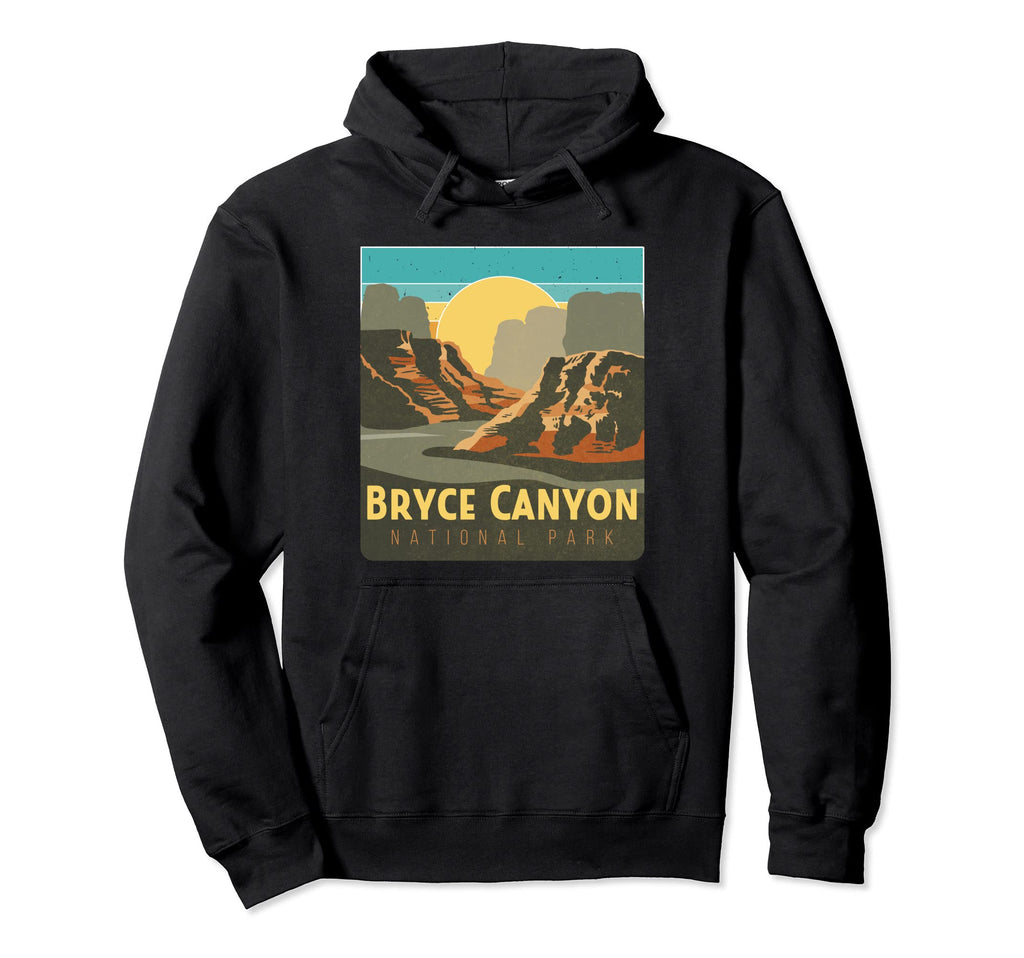 Bryce Canyon National Park Sunset Hoodie - Graphic Print Men Women - T-Shirt, Sweatshirt, Hoodie