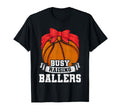 Busy Raising Ballers Basketball Player T-Shirt - Trendy Graphic for Adults - T-Shirt, Sweatshirt, Hoodie