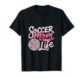 Soccer Mom Life Leopard Mama T-Shirt - Streetwear Style Unisex - T-Shirt, Sweatshirt, Hoodie