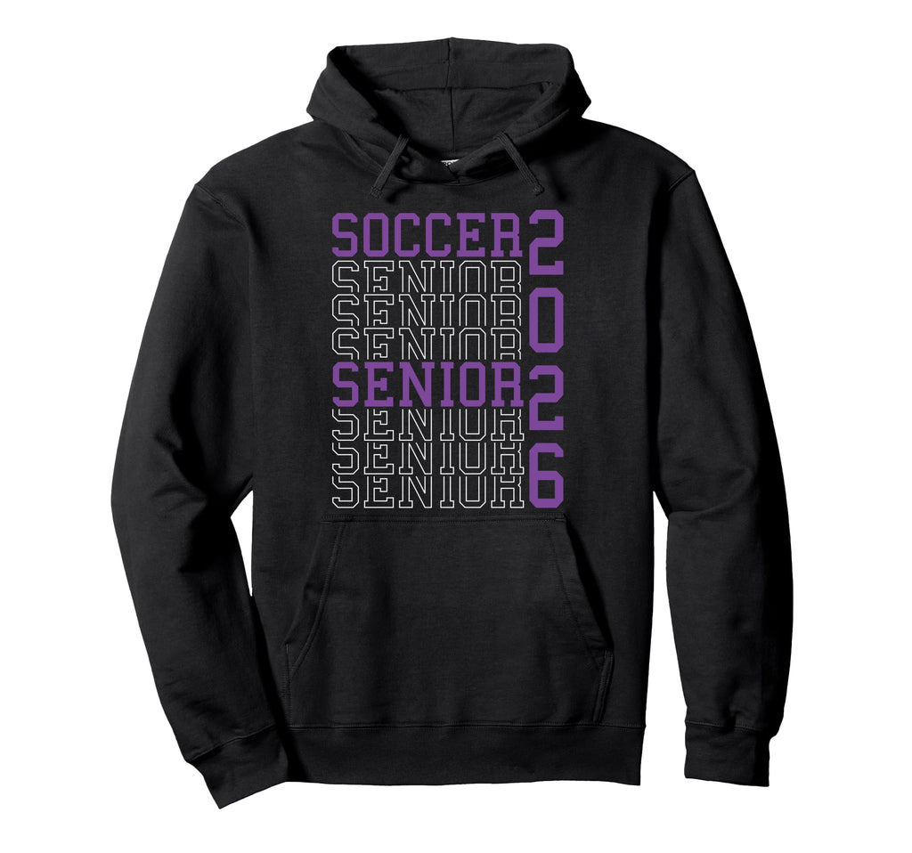 Soccer Senior Night Soccer Senior 2026 Hoodie - Minimalist Print Men Women - T-Shirt, Sweatshirt, Hoodie