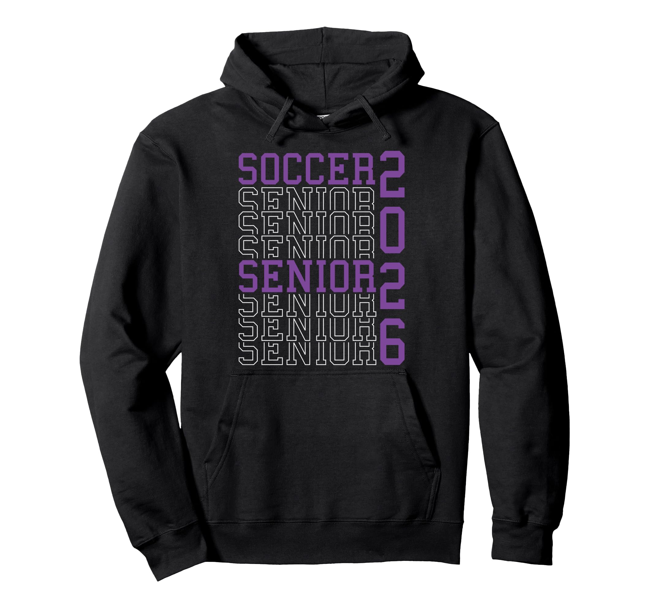 Soccer Senior Night Soccer Senior 2026 Hoodie - Minimalist Print Men Women - T-Shirt, Sweatshirt, Hoodie