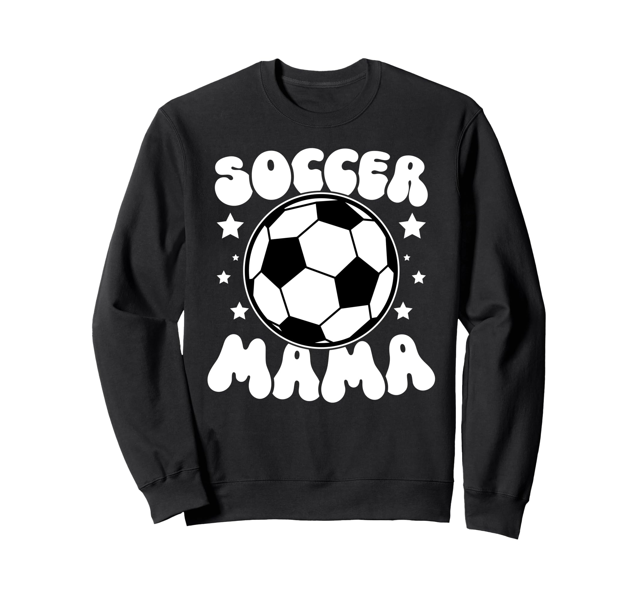 Soccer Mama Groovy Soccer Mom Sweatshirt - Casual Everyday Wear for Adults - T-Shirt, Sweatshirt, Hoodie
