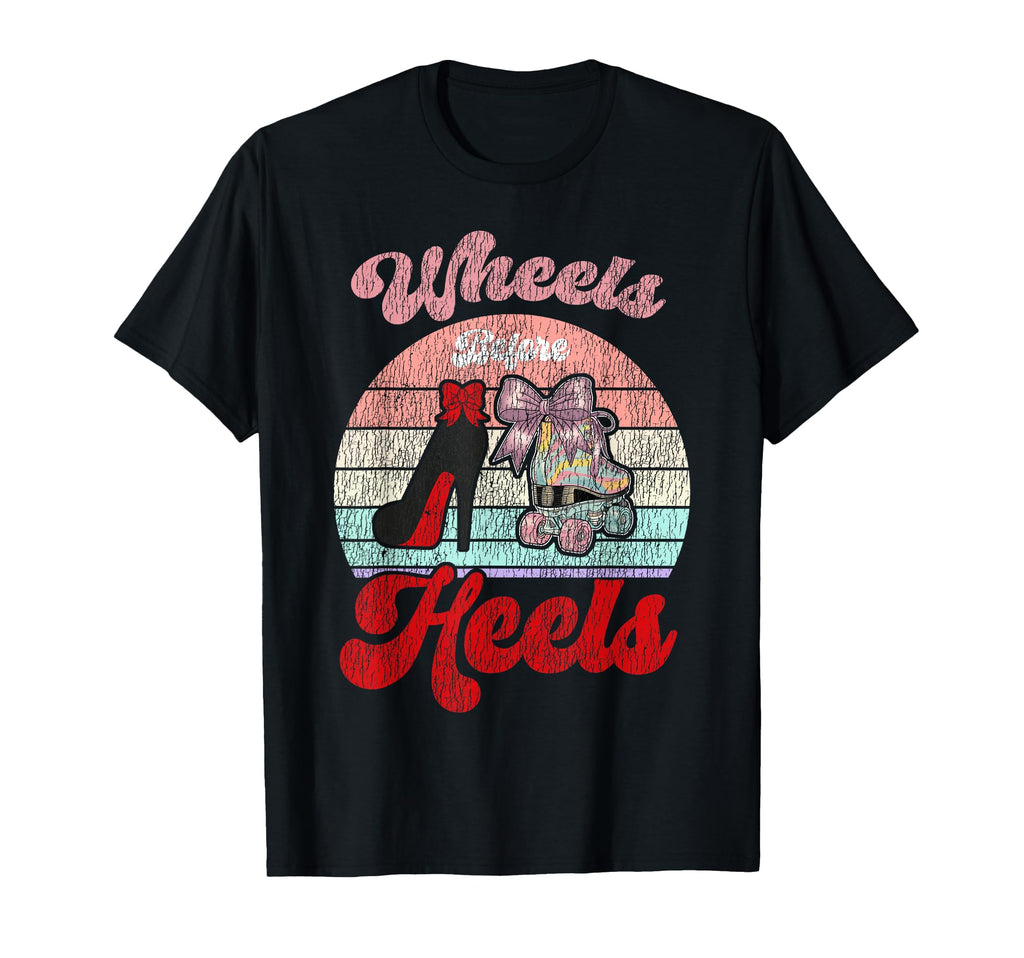 Roller Skating Skate 1970S Wheels Before T-Shirt - Aesthetic Graphic Unisex - T-Shirt, Sweatshirt, Hoodie