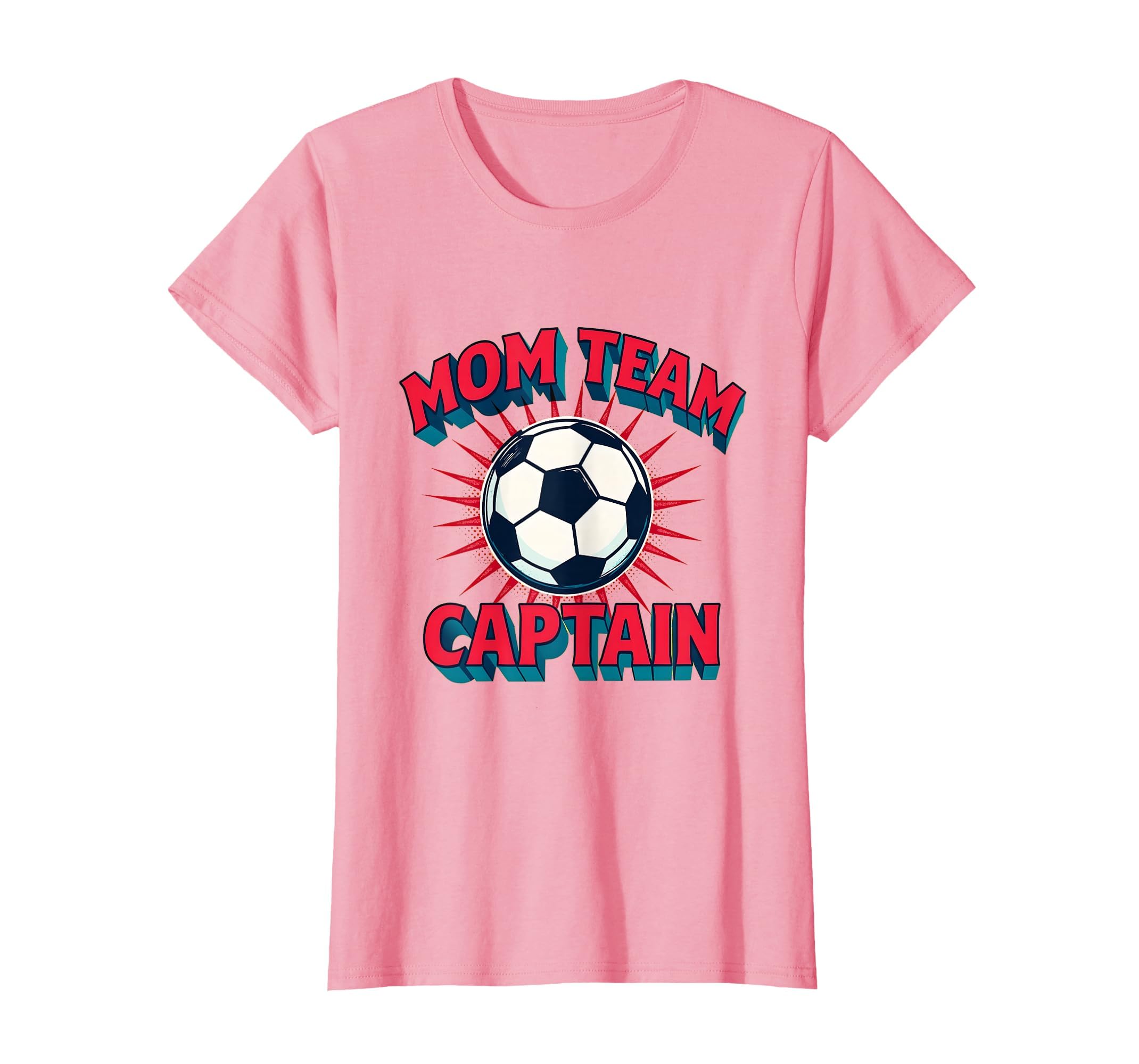 Soccer Mom Team Captain T-Shirt - Casual Everyday Wear Unisex - T-Shirt, Sweatshirt, Hoodie