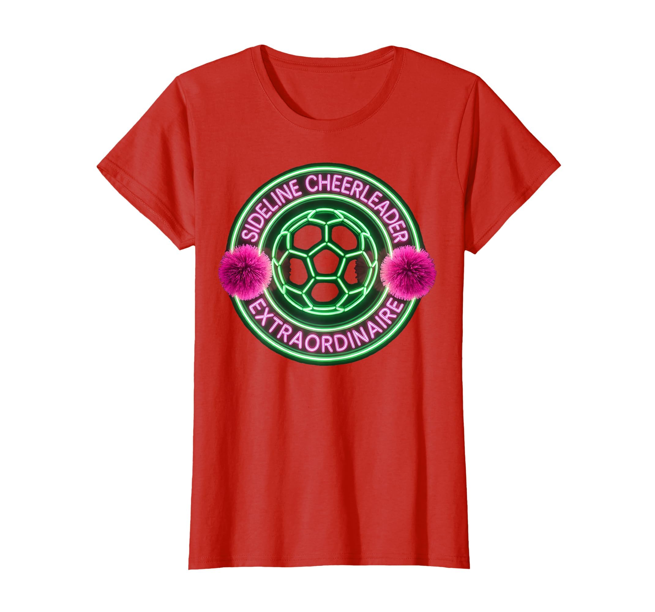 Soccer Mom Sideline Cheerleader T-Shirt - Novelty Apparel Unisex - T-Shirt, Sweatshirt, Hoodie