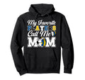 My Favorite Players Call Me Mom Soccer Hoodie - Aesthetic Graphic Unisex - T-Shirt, Sweatshirt, Hoodie