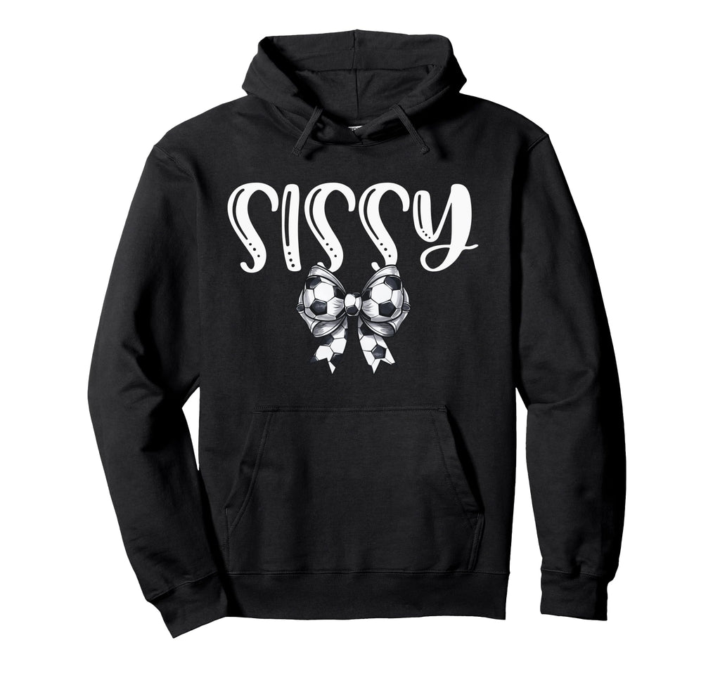 Coquette Soccer Sissy Spirit Hoodie - Streetwear Style for Adults - T-Shirt, Sweatshirt, Hoodie