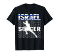 Israel Soccer Fans Jersey Israeli Flag T-Shirt - Minimalist Print Unisex - T-Shirt, Sweatshirt, Hoodie