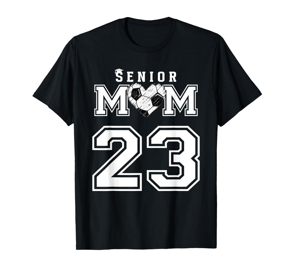 Proud Senior Soccer Mom Custom Jersey T-Shirt - Trendy Graphic for Adults - T-Shirt, Sweatshirt, Hoodie