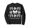 Soccer Sister Coquette Sister Soccer Sweatshirt - Graphic Print for Adults - T-Shirt, Sweatshirt, Hoodie