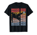Soccer Mom Groovy Soccer Mom T-Shirt - Aesthetic Graphic Unisex - T-Shirt, Sweatshirt, Hoodie
