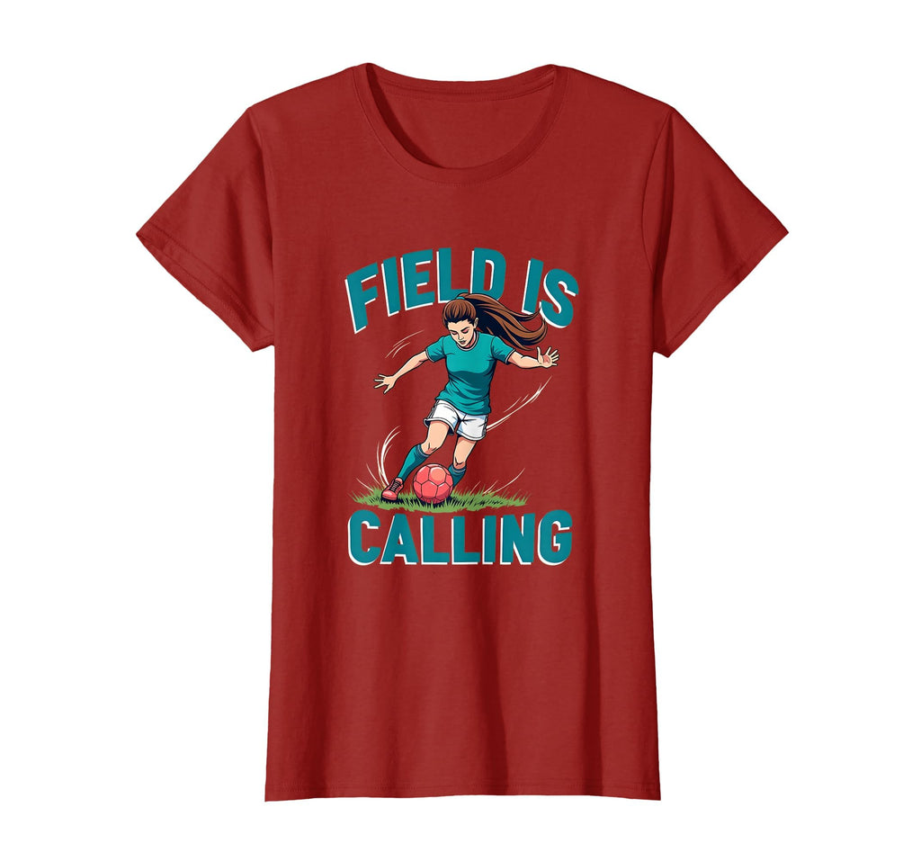 Field Is Calling Soccer T-Shirt - Streetwear Style Men Women - T-Shirt, Sweatshirt, Hoodie