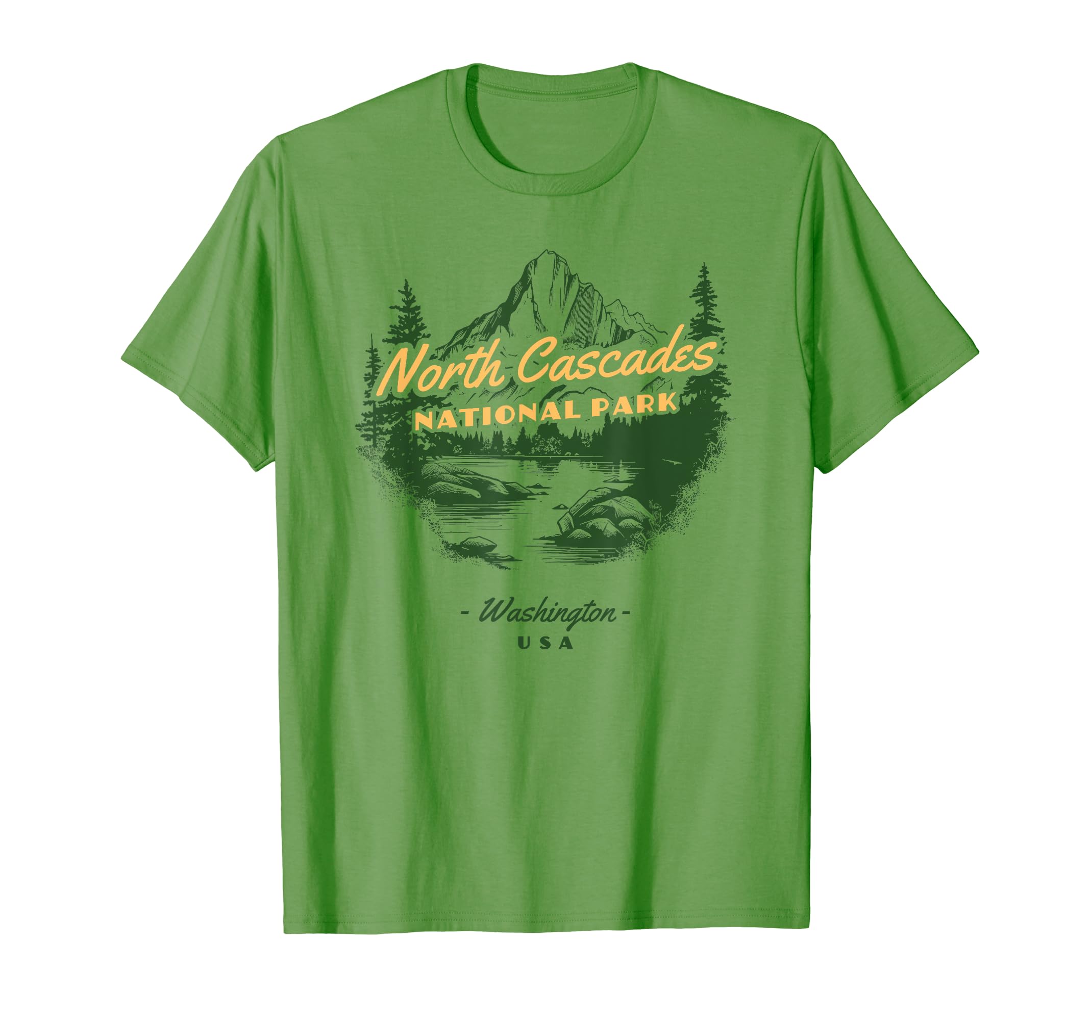 North Cascades National Park Washington T-Shirt - Streetwear Style Unisex - T-Shirt, Sweatshirt, Hoodie