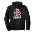 Soccer Mom Squad Mothers Day Football Player Hoodie - Trendy Graphic Unisex - T-Shirt, Sweatshirt, Hoodie