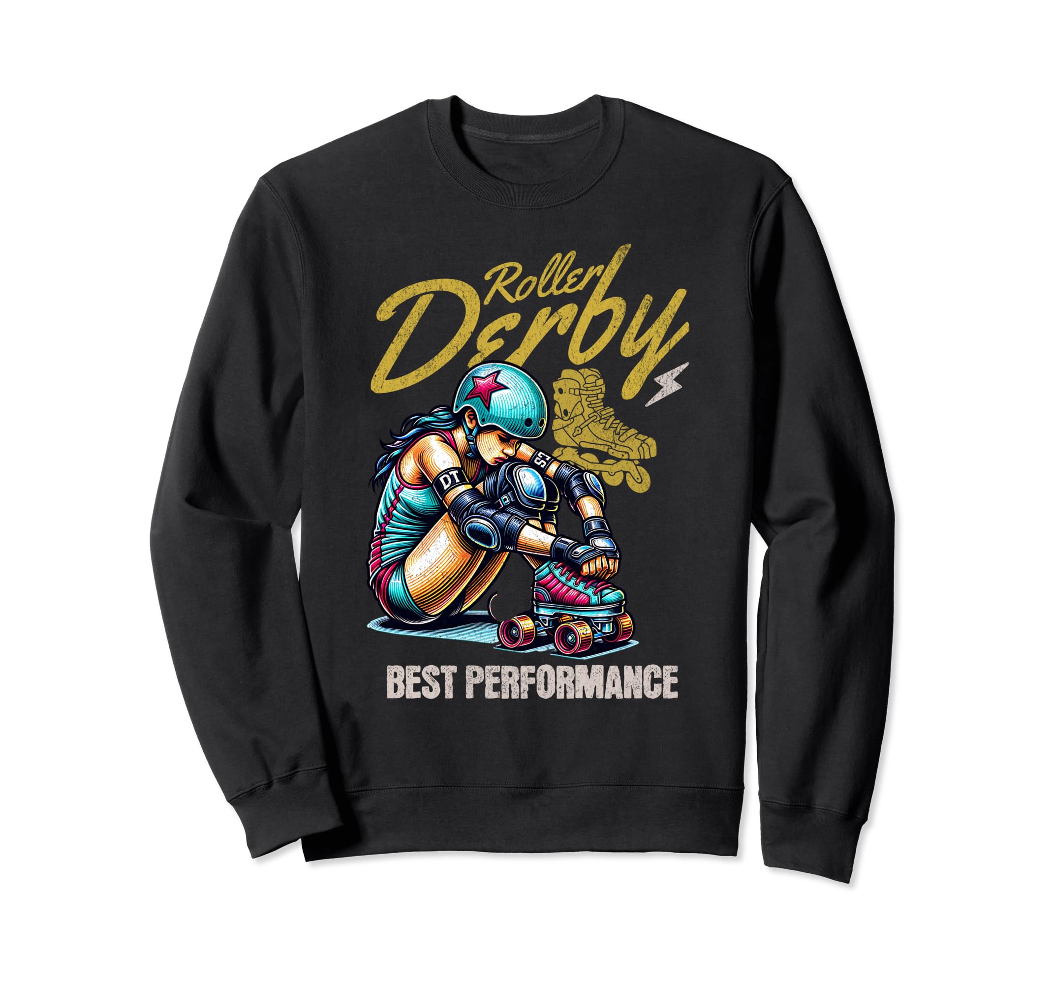 Roller Derby Best Performance Sweatshirt - Minimalist Print for Adults - T-Shirt, Sweatshirt, Hoodie