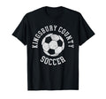 Kingsbury County Soccer Distressed 90S T-Shirt - Trendy Graphic Unisex - T-Shirt, Sweatshirt, Hoodie