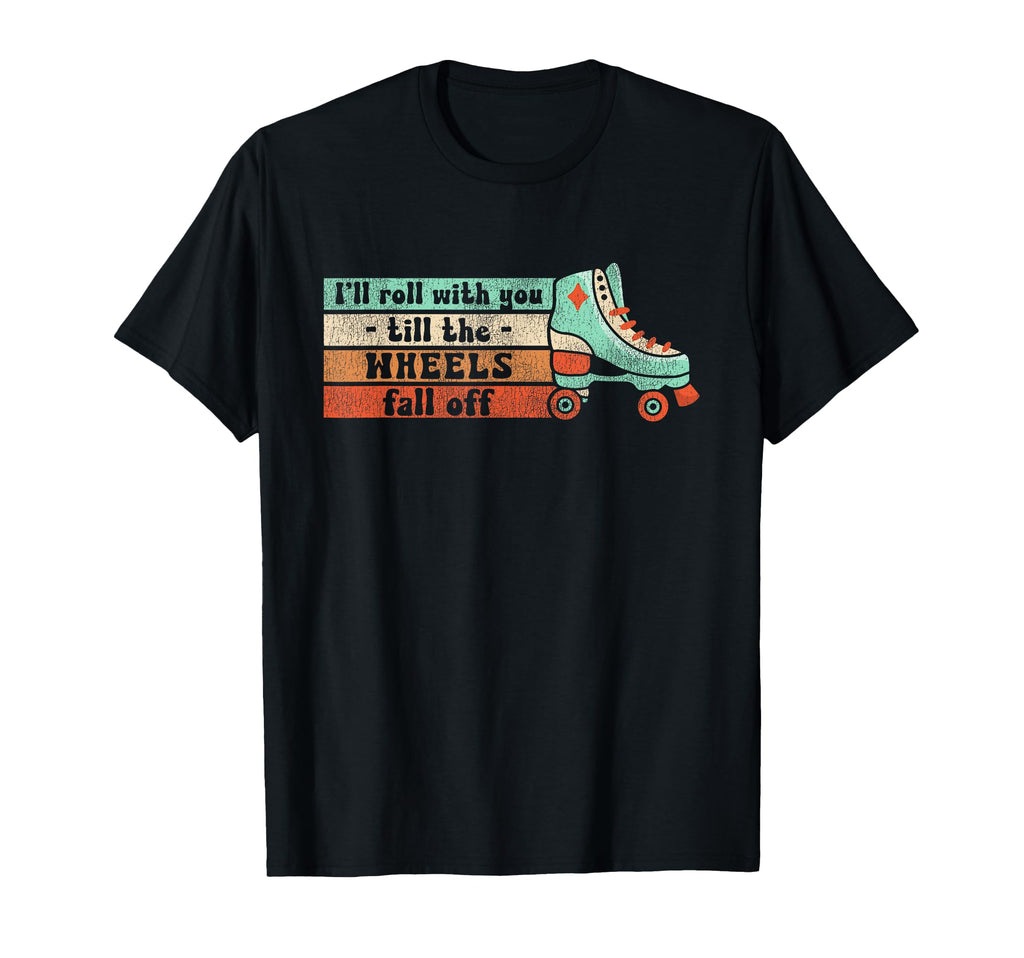 Roller Skating Skate 1970S T-Shirt - Trendy Graphic Men Women - T-Shirt, Sweatshirt, Hoodie