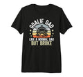 Mens Hockey Goalie Dad Definition Dad T-Shirt - Novelty Apparel for Adults - T-Shirt, Sweatshirt, Hoodie