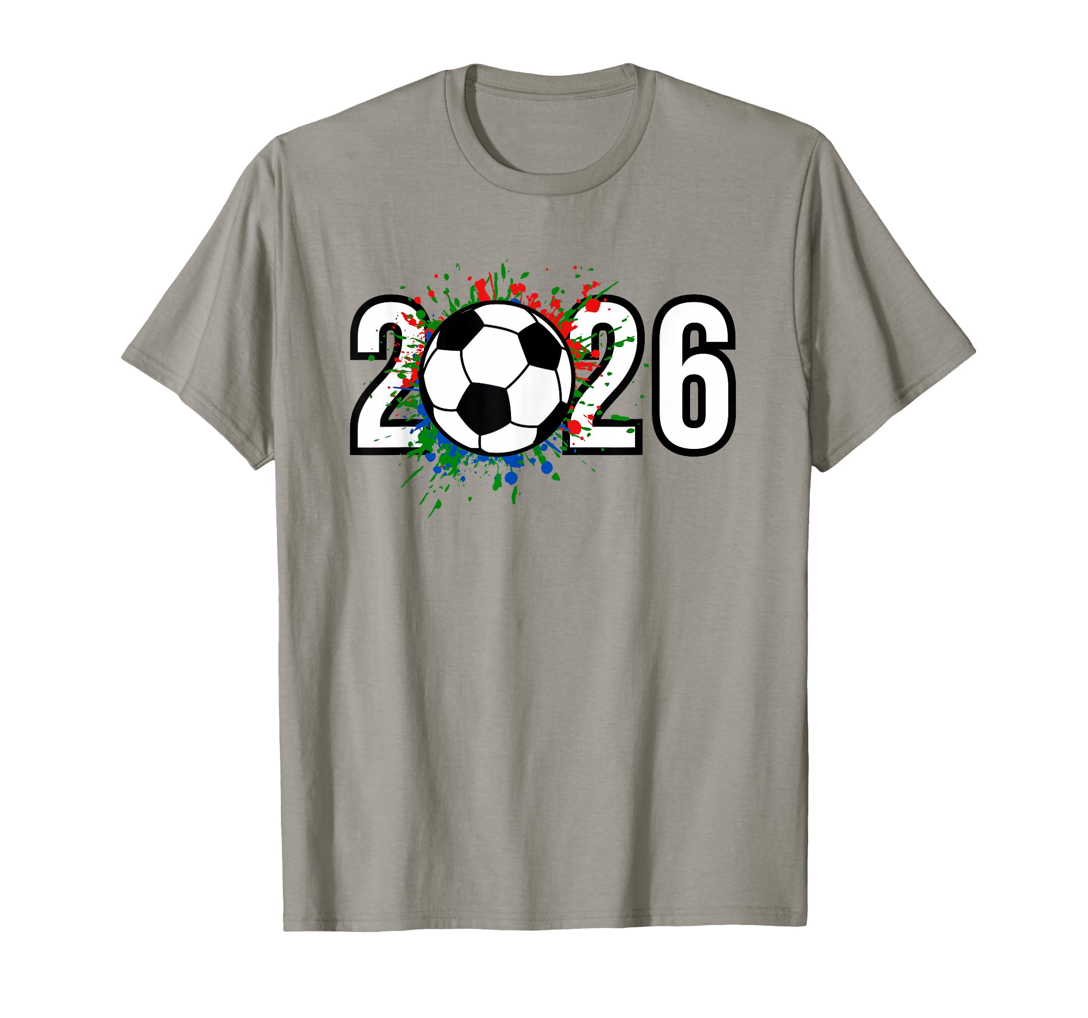 2026 Soccer Play Game Year Players T-Shirt - Minimalist Print Men Women - T-Shirt, Sweatshirt, Hoodie