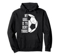 Soccer Goalie My Goal Is To Deny Hoodie - Casual Everyday Wear Men Women - T-Shirt, Sweatshirt, Hoodie