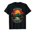 Acadia National Park Mountains Maine T-Shirt - Minimalist Print Unisex - T-Shirt, Sweatshirt, Hoodie