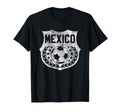 Mexico Soccer Distressed Shield Badge T-Shirt - Graphic Print Men Women - T-Shirt, Sweatshirt, Hoodie