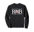 Nineties Rnb Type Love 90S R B Cassette Sweatshirt - Unique Graphic Unisex - T-Shirt, Sweatshirt, Hoodie