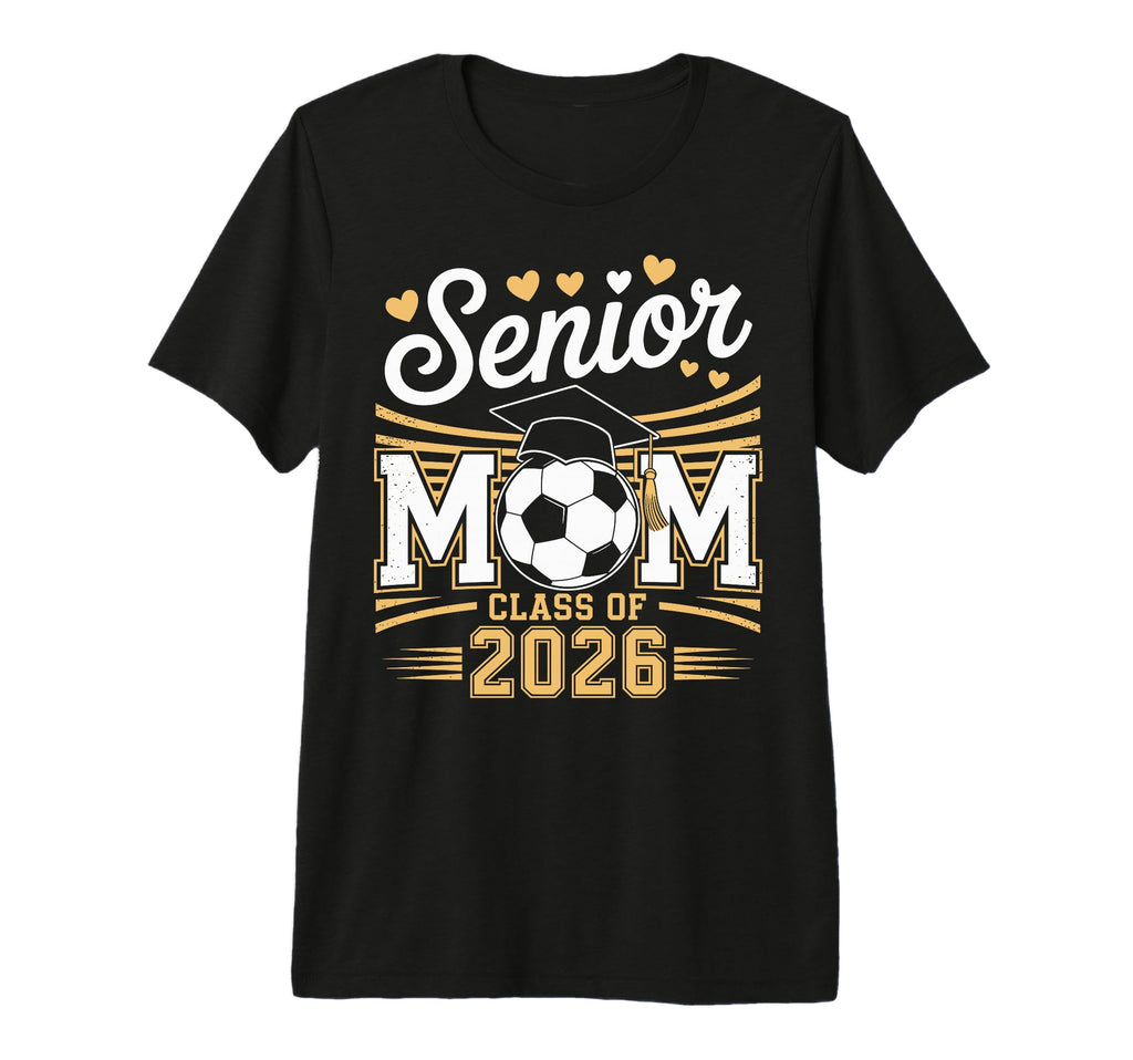 Senior Soccer Mom Class 2026 Tri Blend T-Shirt - Trendy Graphic Men Women - T-Shirt, Sweatshirt, Hoodie