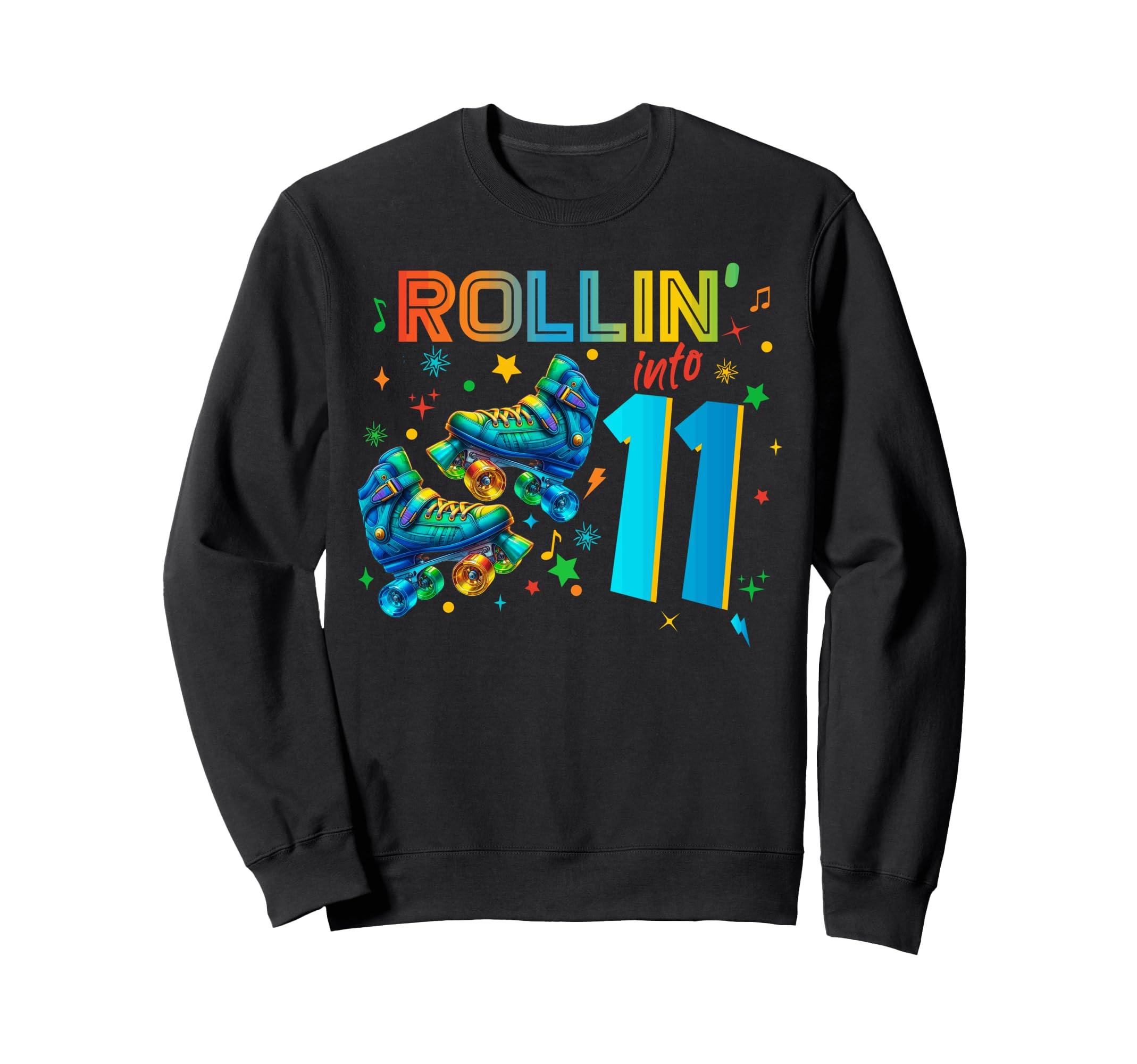 Roller Skates Birthday Skating T-Shirt - Trendy Graphic for Adults - T-Shirt, Sweatshirt, Hoodie