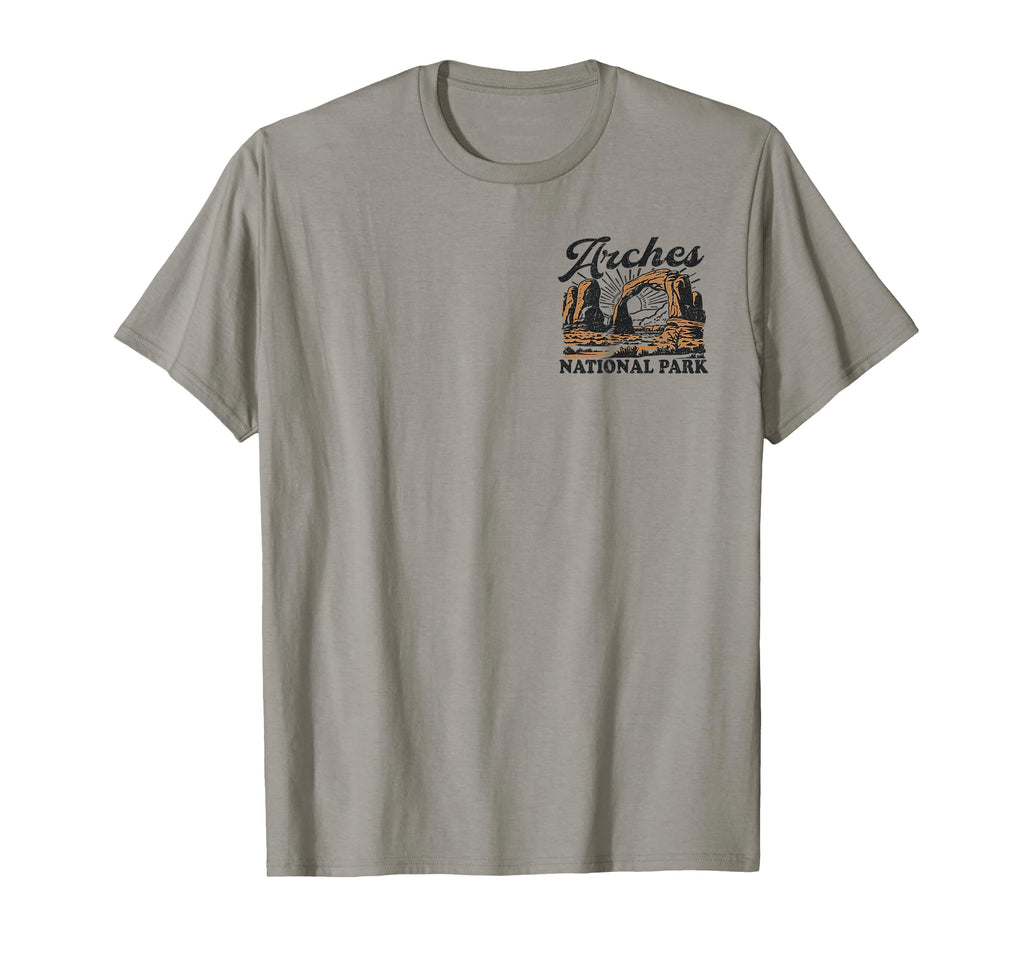 Arches National Park Front And Back T-Shirt - Graphic Print Unisex - T-Shirt, Sweatshirt, Hoodie