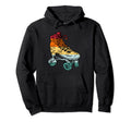 Roller Skate 80S 70S Skating Music Hoodie - Minimalist Print Unisex - T-Shirt, Sweatshirt, Hoodie
