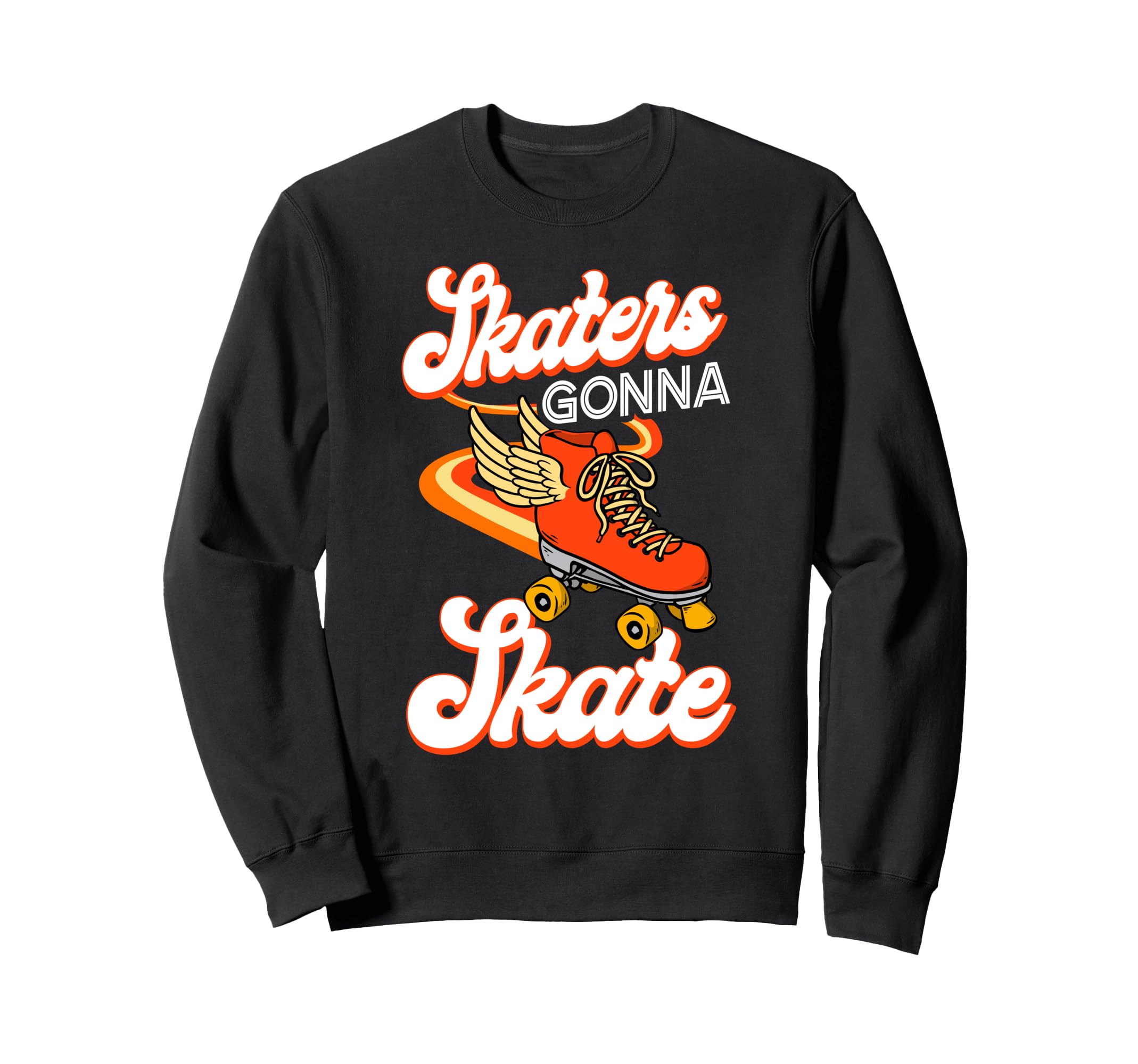 Roller Skating Skate 1970S Sweatshirt - Casual Everyday Wear for Adults - T-Shirt, Sweatshirt, Hoodie
