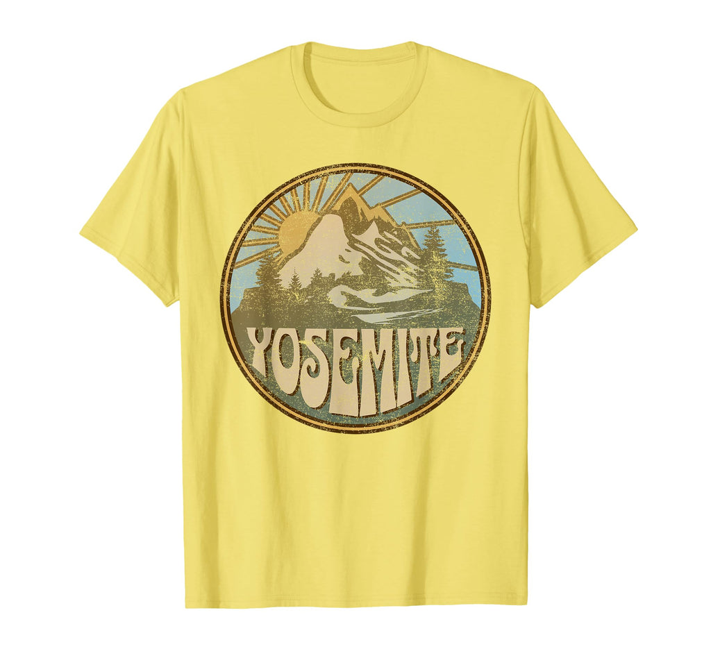 Yosemite California Nature Mountains T-Shirt - Custom Art Print for Adults - T-Shirt, Sweatshirt, Hoodie