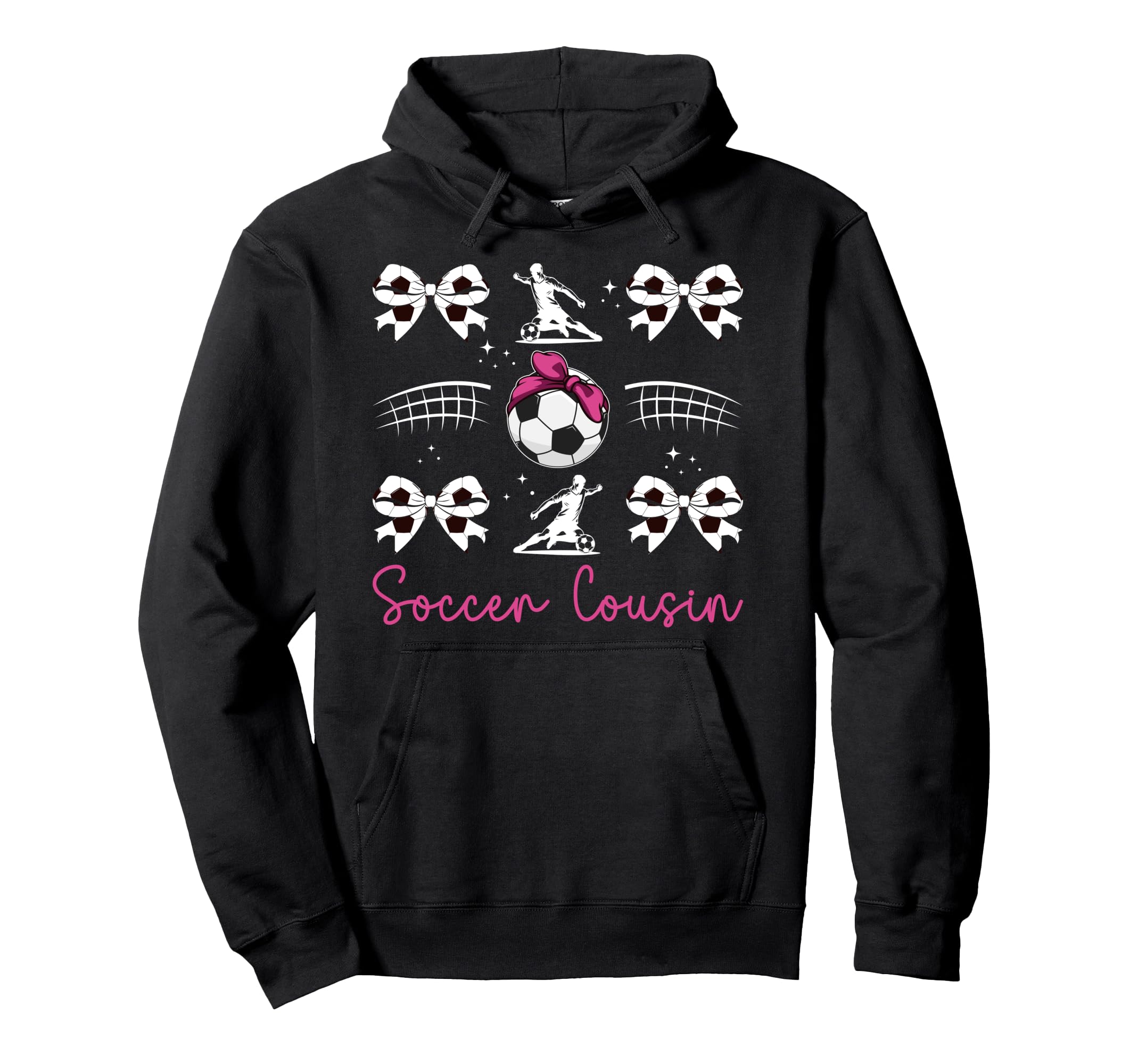 Soccer Cousin Soccer Player Cousin Hoodie - Custom Art Print for Adults - T-Shirt, Sweatshirt, Hoodie