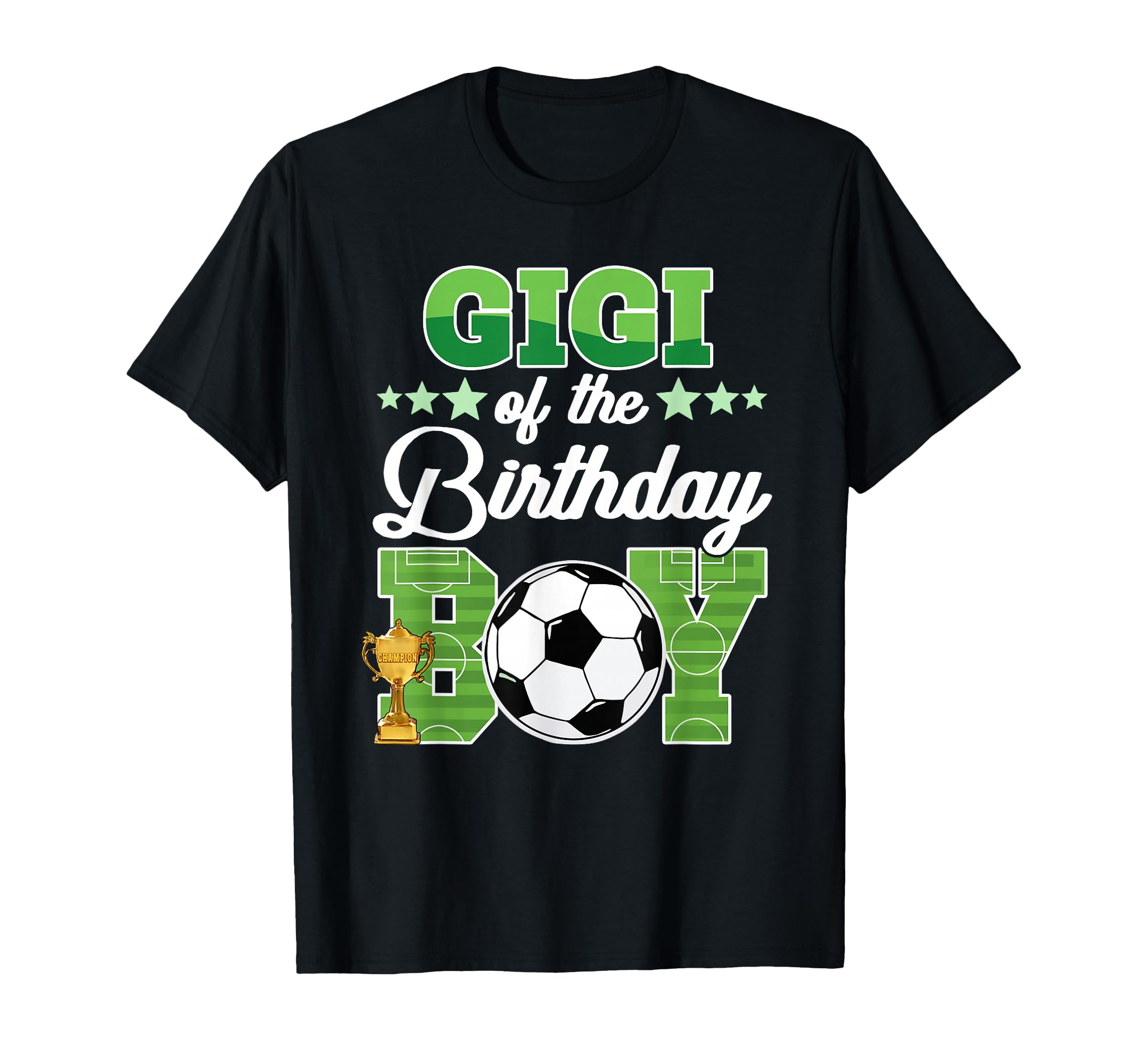 Soccer Gigi Birthday Party Soccer T-Shirt - Aesthetic Graphic for Adults - T-Shirt, Sweatshirt, Hoodie