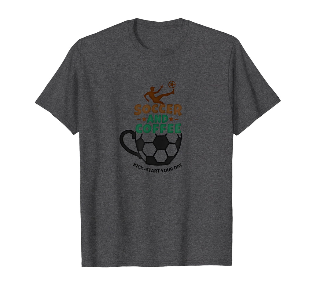 Soccer Mom Soccer And Coffee Kick Sweatshirt - Custom Art Print for Adults - T-Shirt, Sweatshirt, Hoodie