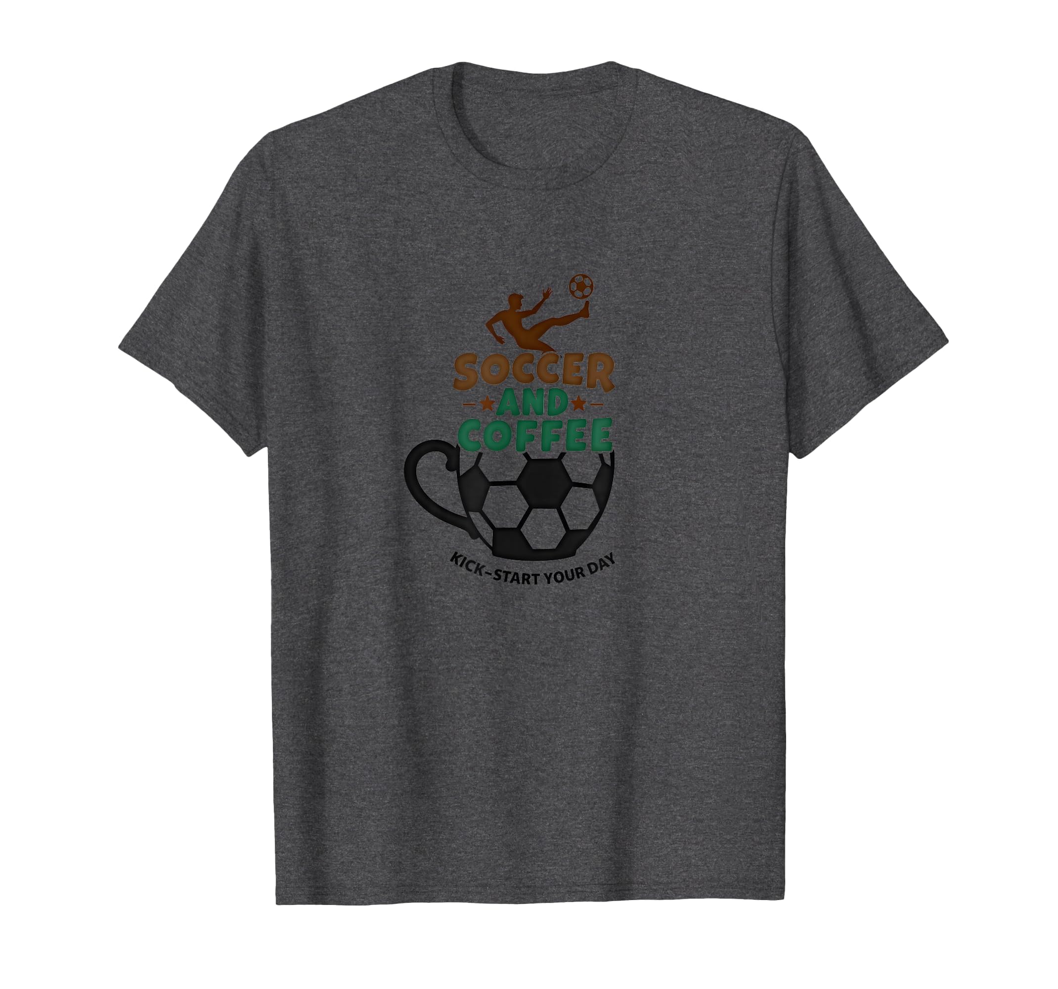 Soccer Mom Soccer And Coffee Kick Sweatshirt - Fun Novelty Design Unisex - T-Shirt, Sweatshirt, Hoodie