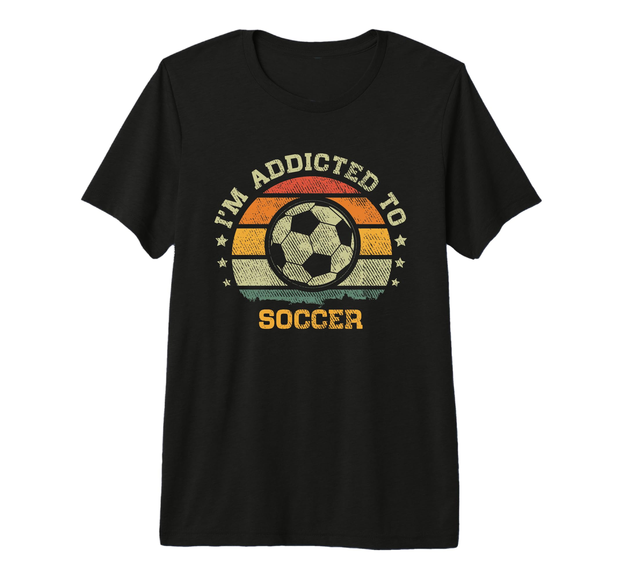 Im Addicted To Soccer Tri Blend T-Shirt - Casual Everyday Wear Unisex - T-Shirt, Sweatshirt, Hoodie